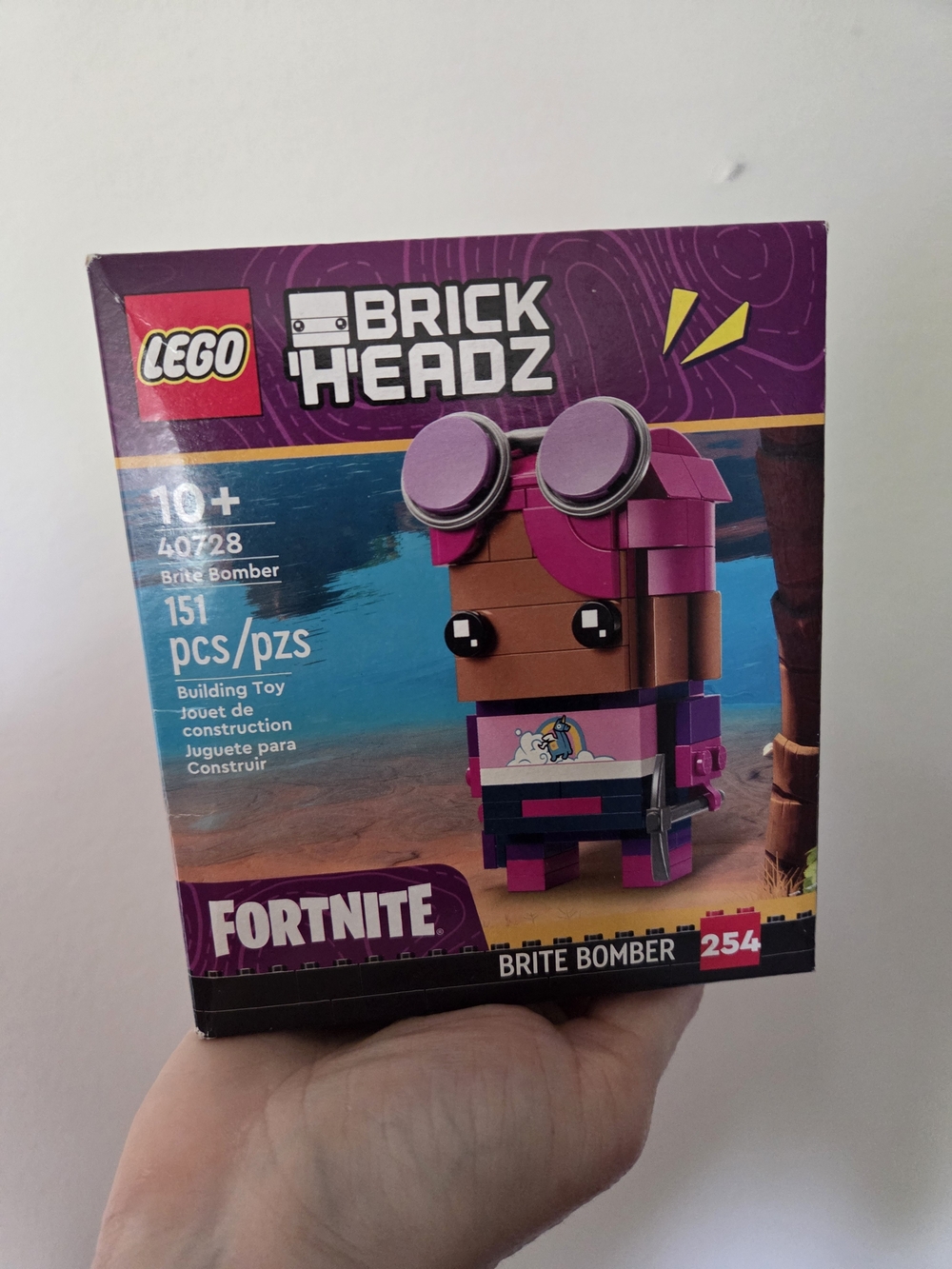 LEGO BrickHeadz Fortnite Brite Bomber - Pink & Purple